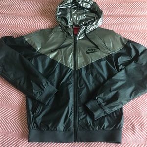 Nike Metallic Hooded Windbreaker